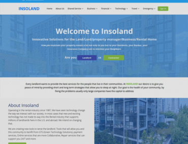 Insoland web portal