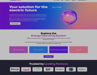 Powerverse Website Redesign using figma